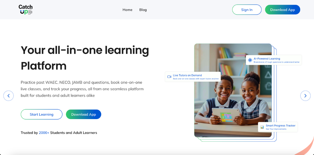 Catchup App - Web & Mobile